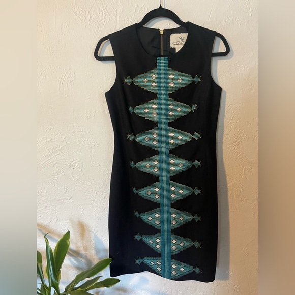 Anthropologie Tabitha Diamond Sheath Dress - Picture 1 of 5